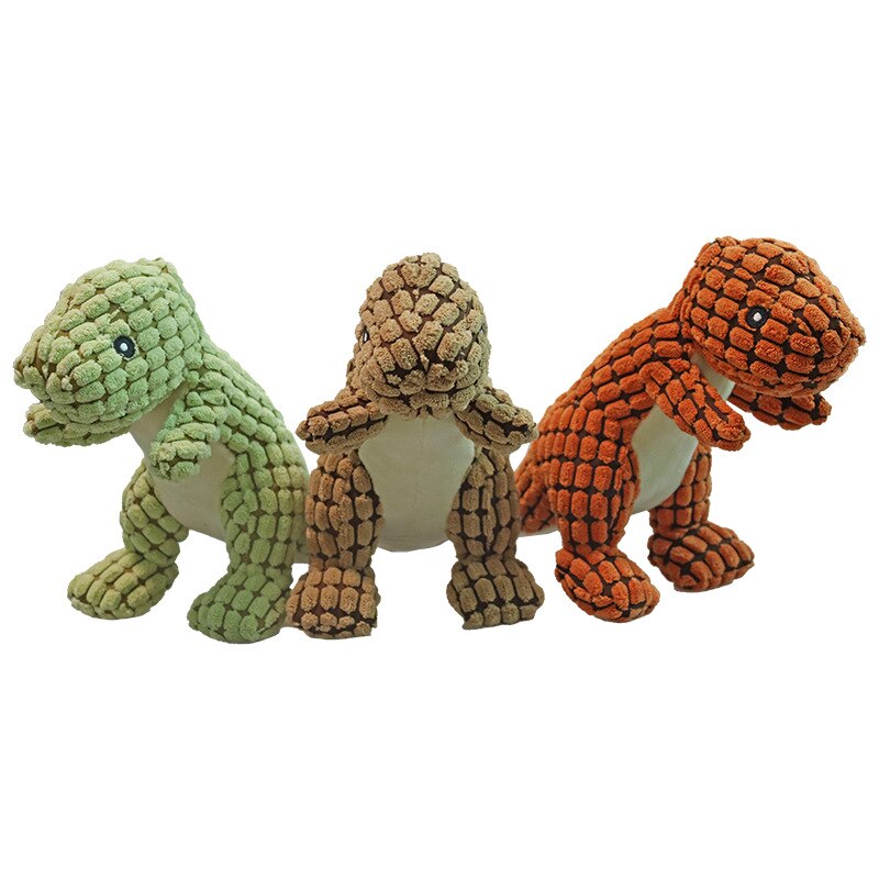 PIANG GOUER Interactief hondenspeelgoed voetbal, pluche kwetterende hondenspeelgoed bal, hondenpuzzelspeelgoed Jolly Bal voor honden, hondenballen voor middelgrote en grote honden speelgoed 18cm/7.1in