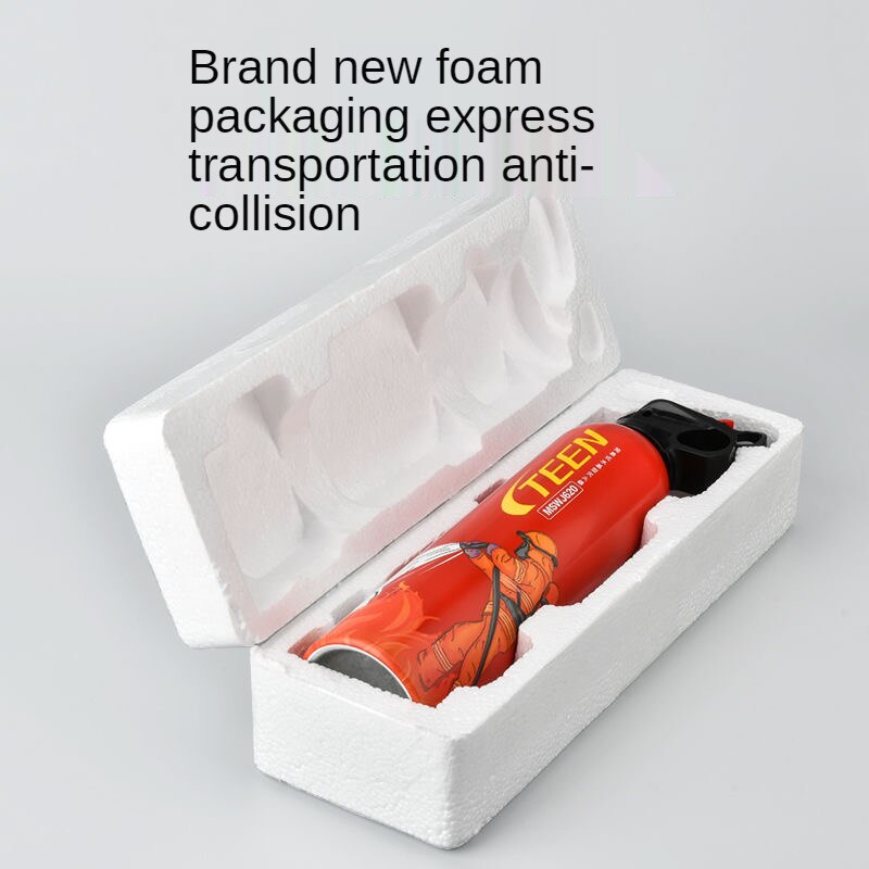 Small Portable Private Car, Household Car Outdoor Water-Based Car Fire Extinguisher,Water-Based, Portable Car Fire Extinguisher