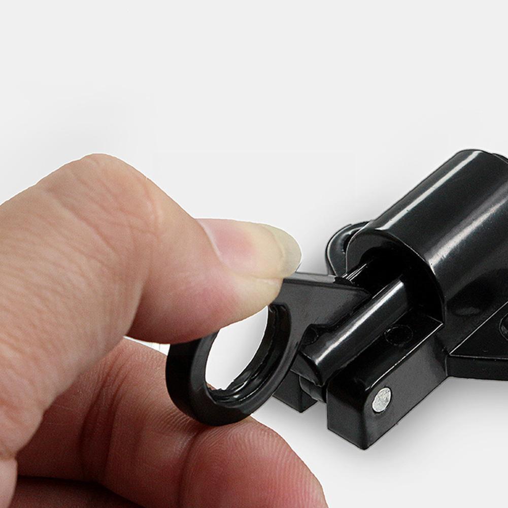 Aluminum Door Bolt Self-closing Automatic Latch Window Security Ceiling Lock Hatch Sprung Loft Latch H1I1 Attic Gate L7P9