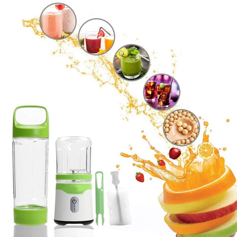 Personal Blender,Portable Blender Usb Juice Blender Rechargeable Travel Juice Blender For Shakes And Smoothies Powerful Six Blad