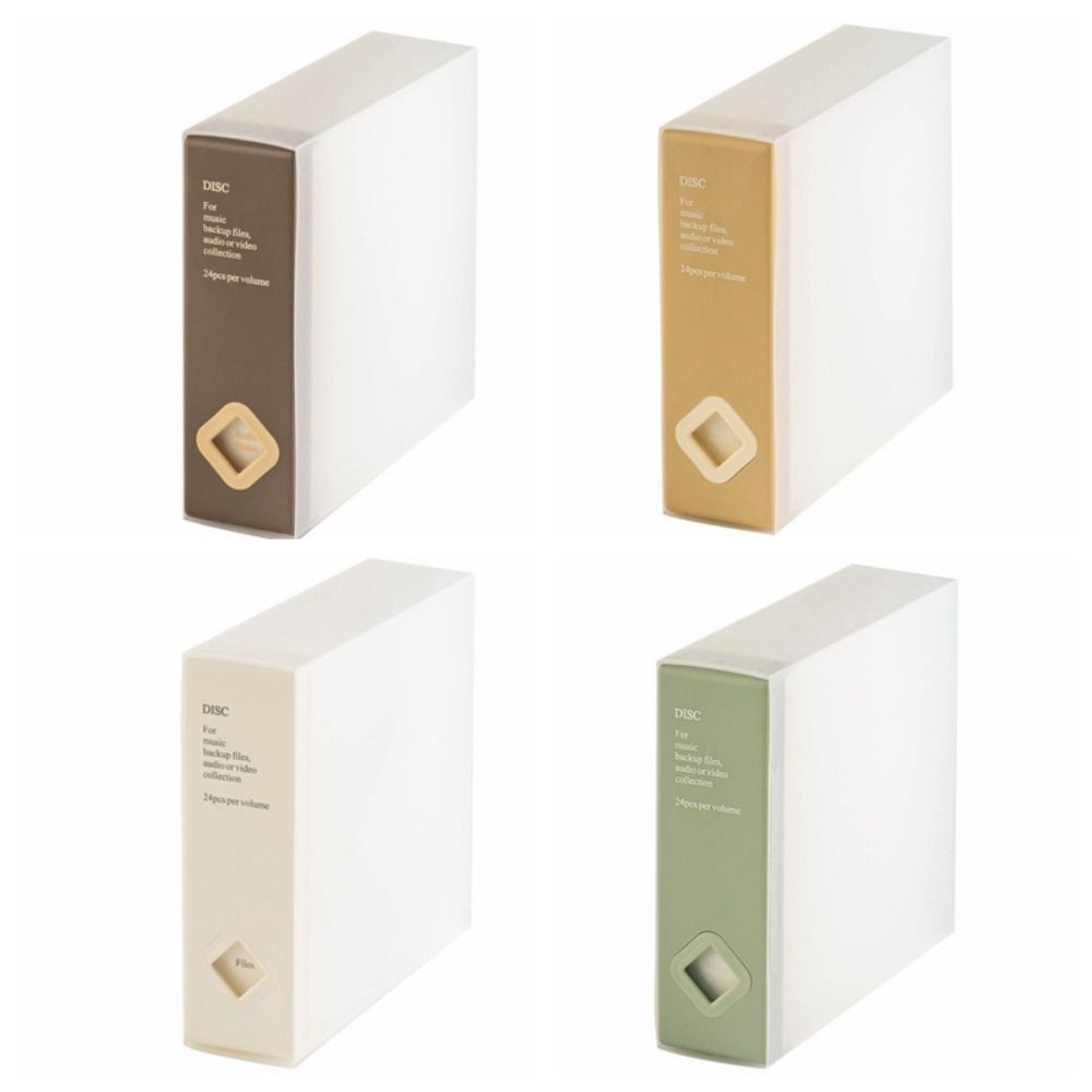 Universal cd case with 24 cd- capacities, dvd wallet, collocation, cd storage box, dvd organizer, cd case, cd disc package, play album