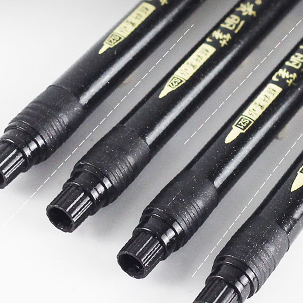 4 sztuk/partia pióro robić kaligrafii robić podpisu chińskie słowa szczotka znacznik robić malowania pióra robić pisania szkolne