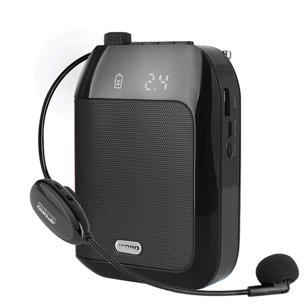 2.4G Grande Potenza 15W Senza Fili Amplificatore di Voce Portatile per Insegnamento conferenza tour Guida Megafono Microfono Altoparlante