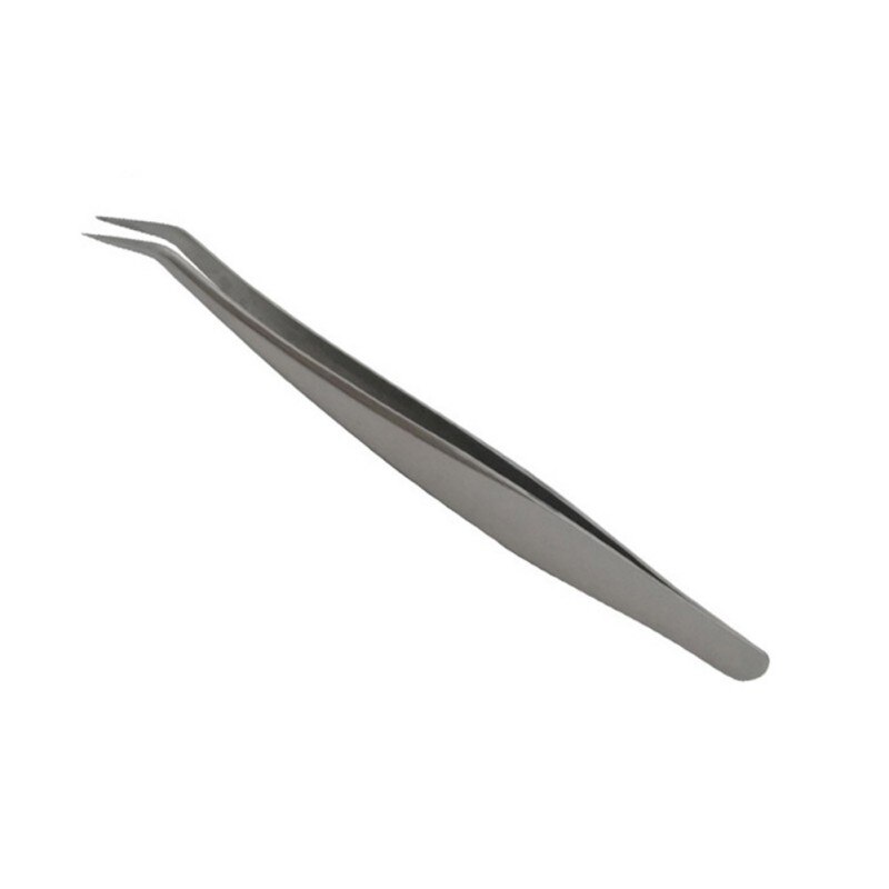 Pet animal Lice removal kit Stainless Steel Tweezer Dog Lice Clip Flea Bend Clip Tick Removal Tweezers For Dogs Cats Accessories