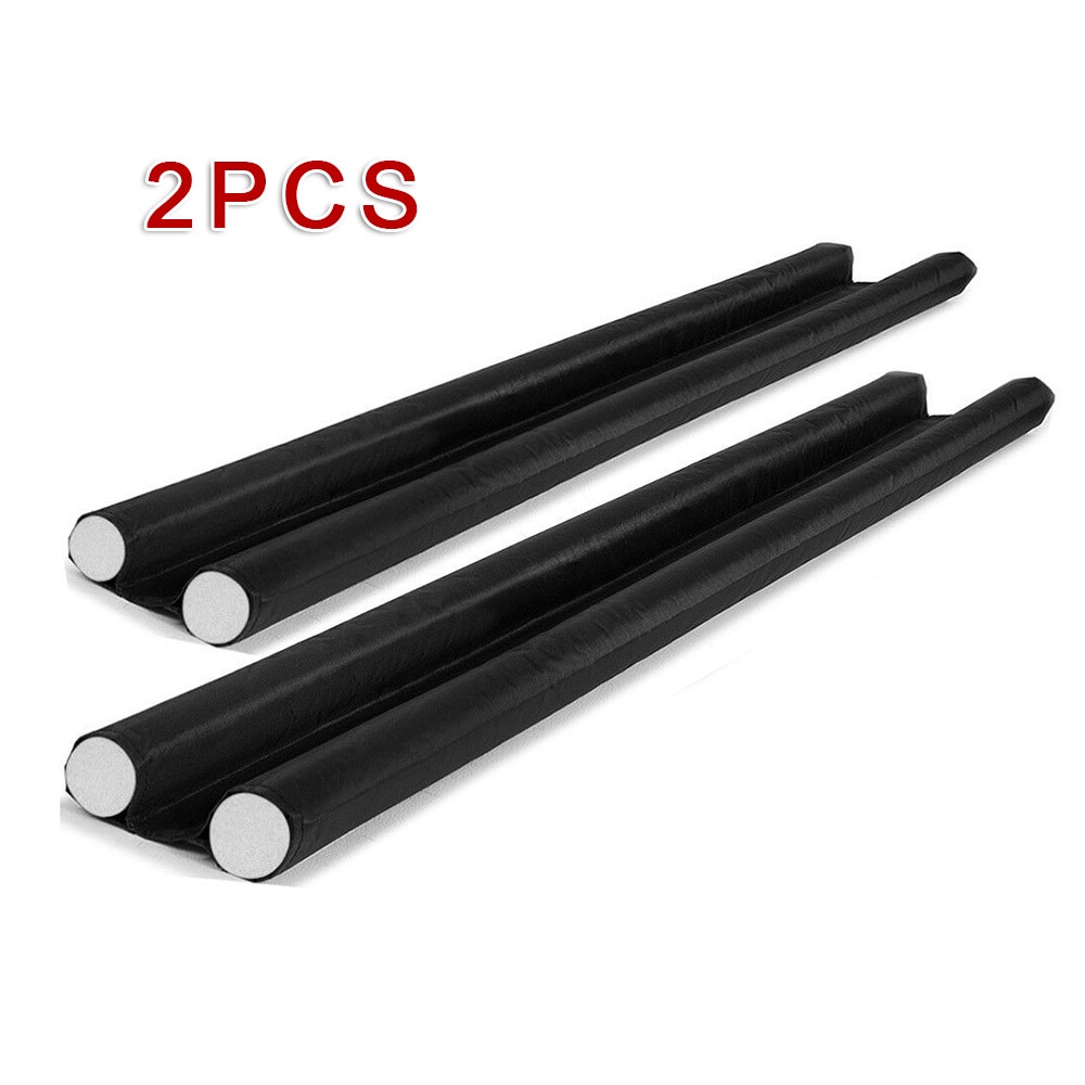 2Pcs Diepgang Excluder Stopper Deur Bodem Seal Strip Guard Double Side Voor Deur Dikte 3.5-5 Cm