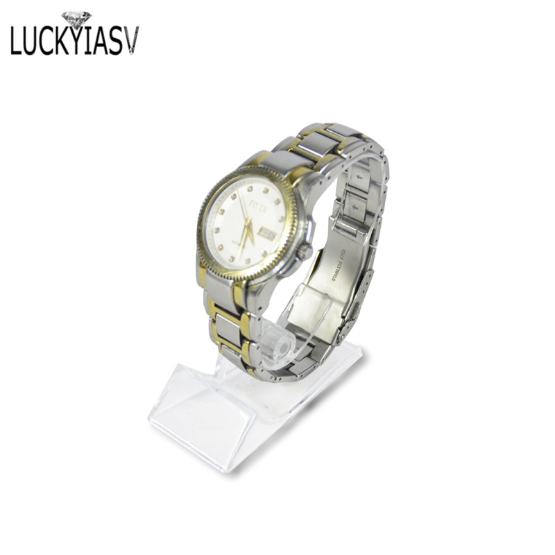 10 Stks/partij Acryl Clear Horloge Armband Showcase Display Houder Stand Rack