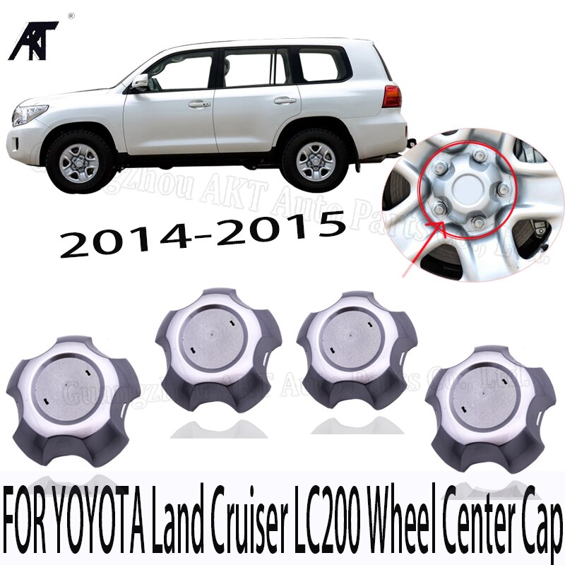 Seosterästä maantiepyörän vanteen keskikuppi: toyota land cruiser grj 200 urj 200 l200 4.0l v6 4260b-60020