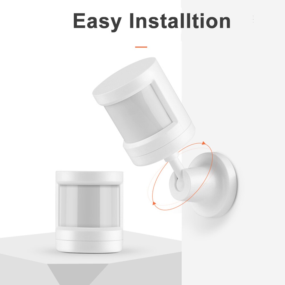 Sensor infrarrojo inteligente IFTTT ZigBee, Detector de movimiento inalámbrico con batería, sistema de alarma para el hogar, aviso con aplicación Tuya