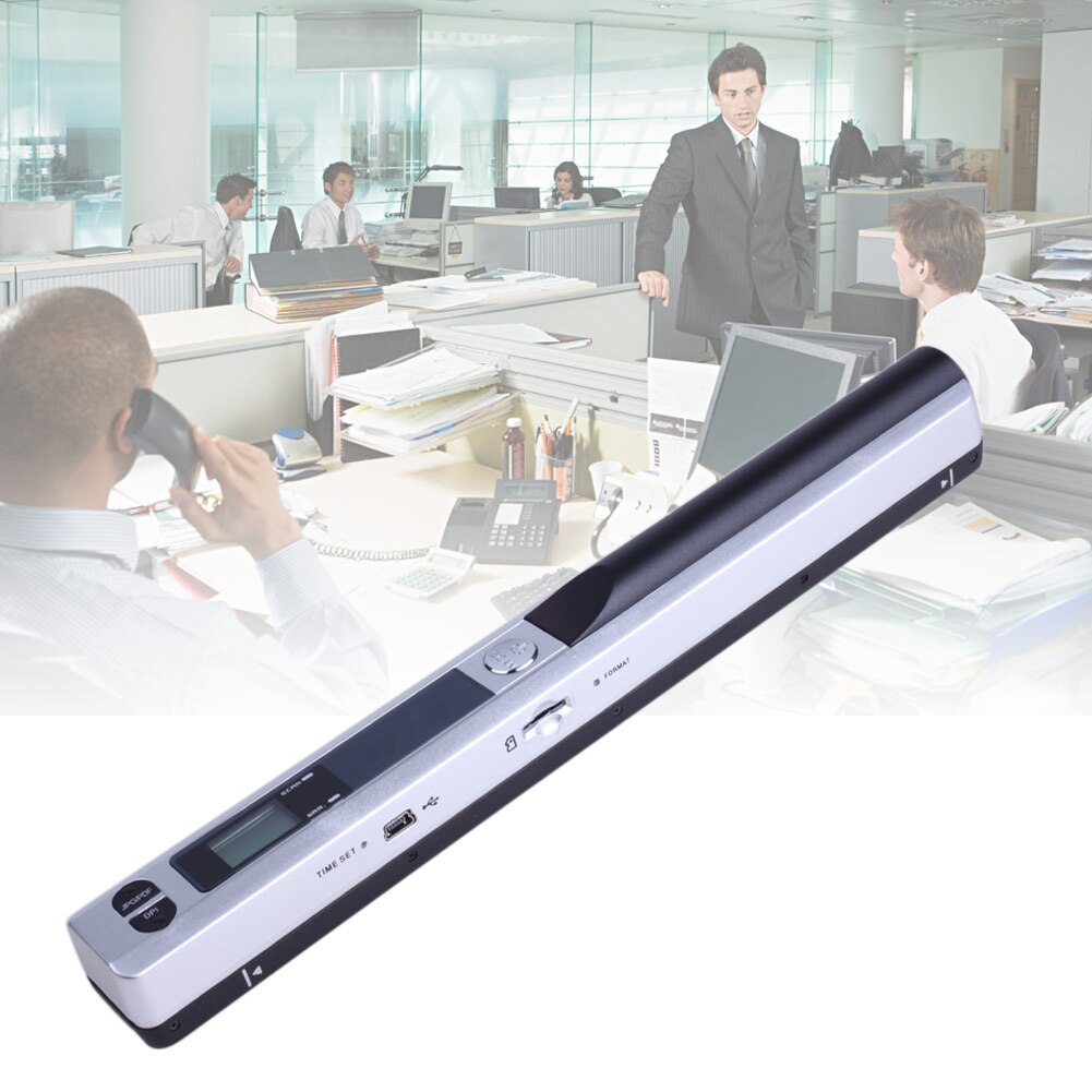 Instant Portable Scanner 900DPI LCD Display for JPG/PDF Format Document Image PUO88