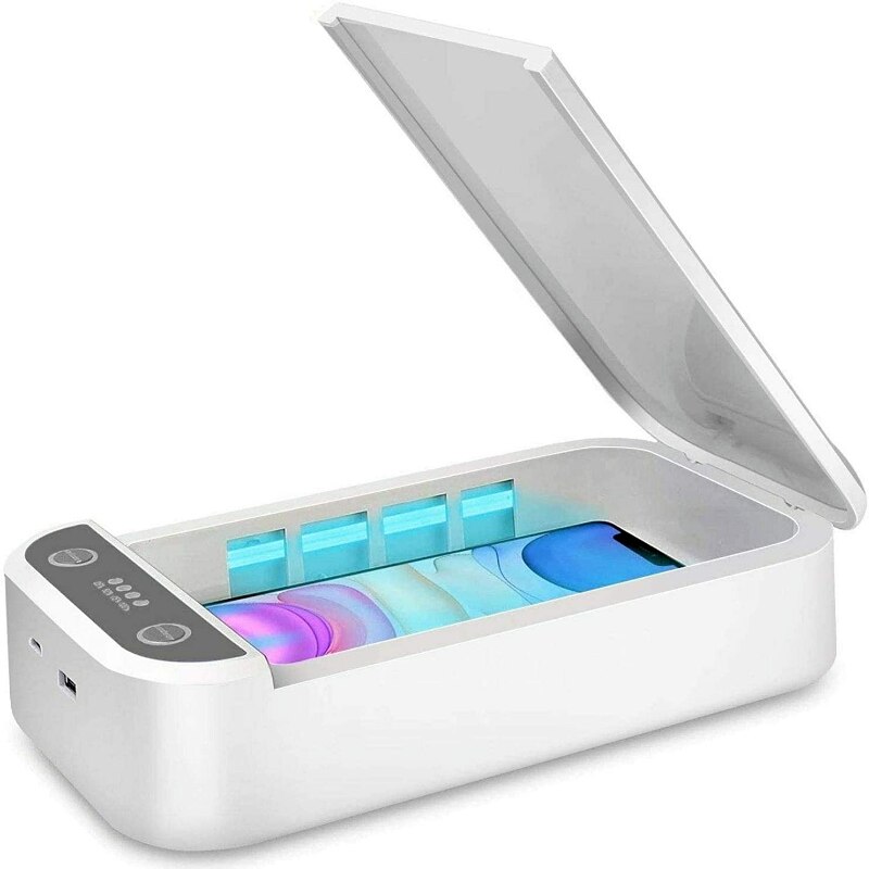 UV Light Sanitizer Box Multifunctional Portable Ultraviolet Sterilizer with USB Cable For Tweezers Lashes Graft Beauty Tools: Default Title
