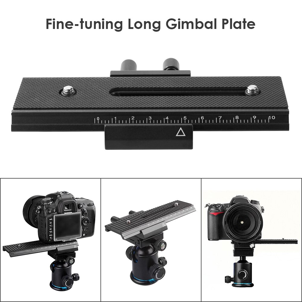 Lp-01 2 Weg Fotomate Lp-01 Macro Focusing Rail Slider Voor Digitale Slr Close-Up Fotografie schroef Scherpstellen Movable