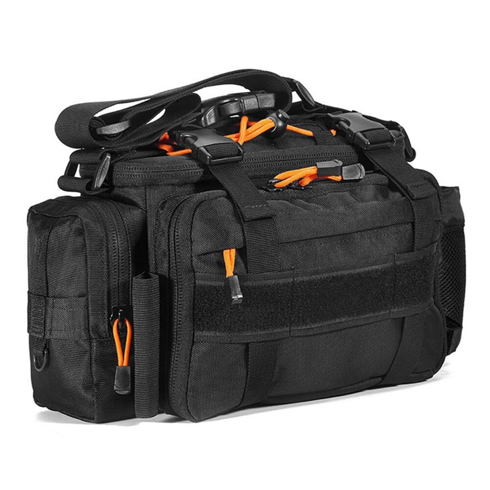 Sac De Pêche Multifonction Lixada – Bandoulière/Taille – Imperméable Oxford 1000D – Grand Compartiment Leurres