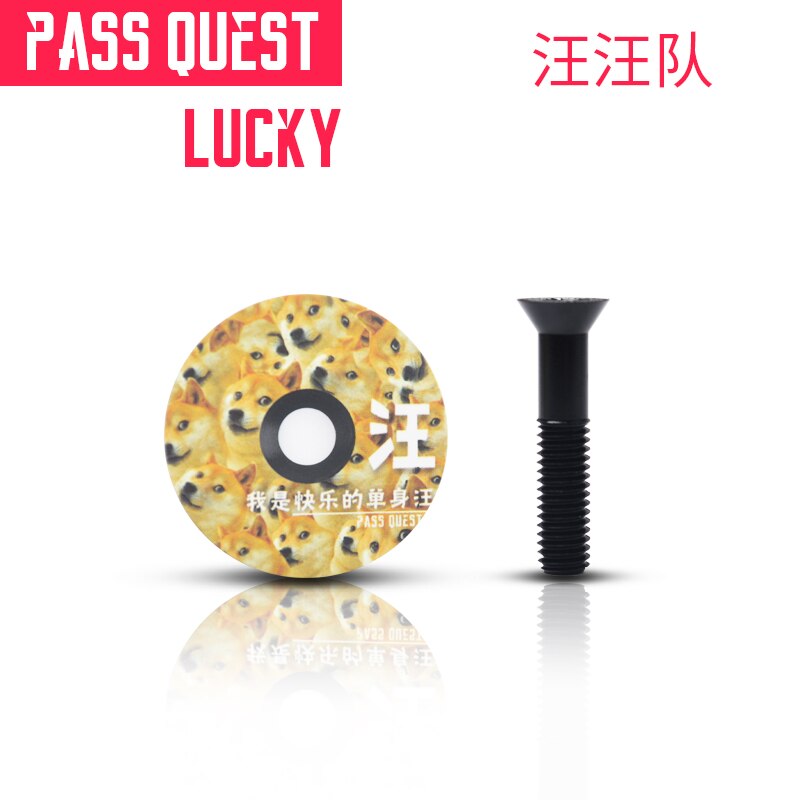 Pass Quest Fiets Headset Ultralight 6G Aluminium Bike Headset Mountain Road Mtb Fiets Top Cap Fit Op 1-1/8 Vork De Deksel