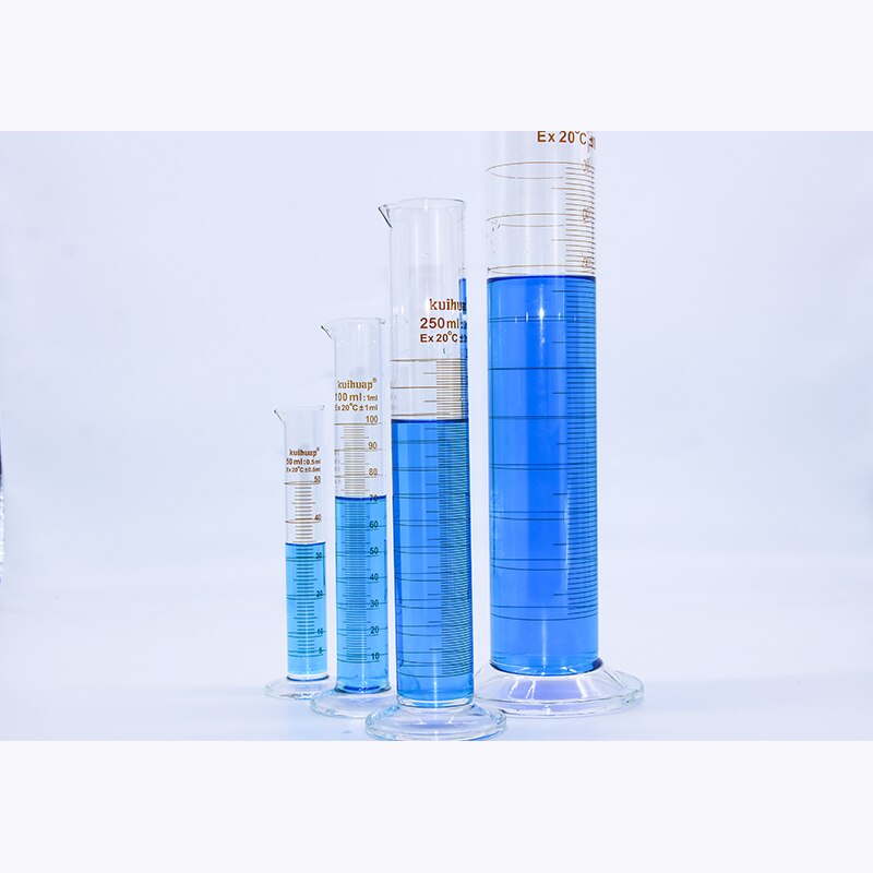 Beuta Erlenmeyer In Vetro Borosilicato 3.3, Collo Largo, Graduata, 100 Ml