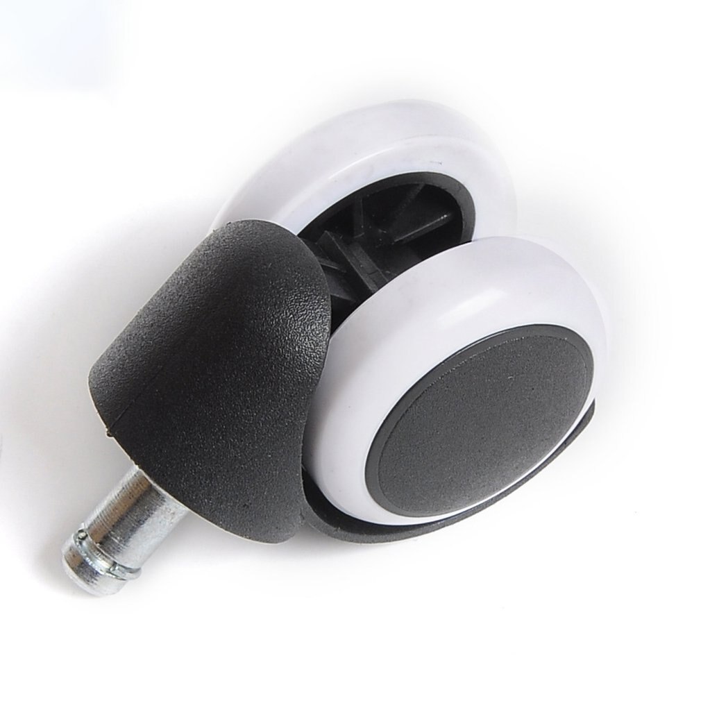 Stille Versterkte Meubelwielen 2 Inch Polyurethaan Universele Wiel Baas Stoel Wiel Bureaustoel Wielen