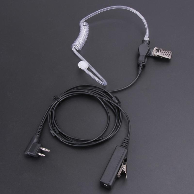 2Pin Covert Akoestische Buis Oortelefoon Headset Mic Voor Motorola Twee Manier Radio Microfoon Oortelefoon Oordopjes Oortelefoon Hoofdtelefoon