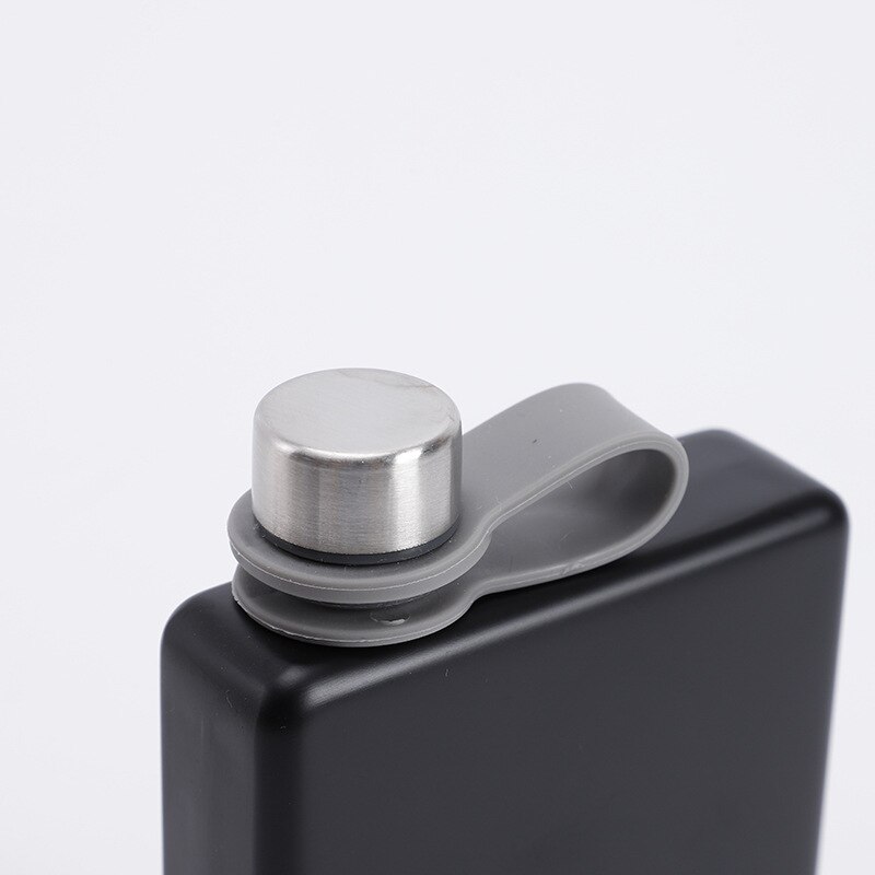 9 OZ Wine Pot Stainless Steel Hip Flask Modern Travel Whiskey Alcohol Liquor Bottle Small Mini Bottle Portable