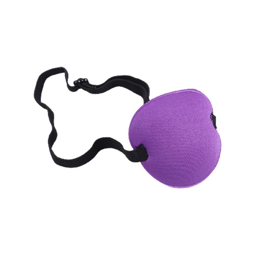 Parche de pirata para ojo, accesorio de disfraz de pirata, Parche de ojo cóncavo, máscara de ojo Groove para de Halloween, cinco colores: C