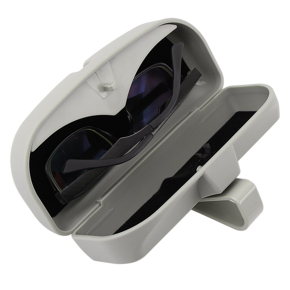 Glasses Case Organizer Box Sunglasses Holder Storage Pockets For Ford Focus MK2 MK3 MK4 ST Fiesta Ecosport Everest Mondeo Kuga: A Style Gray