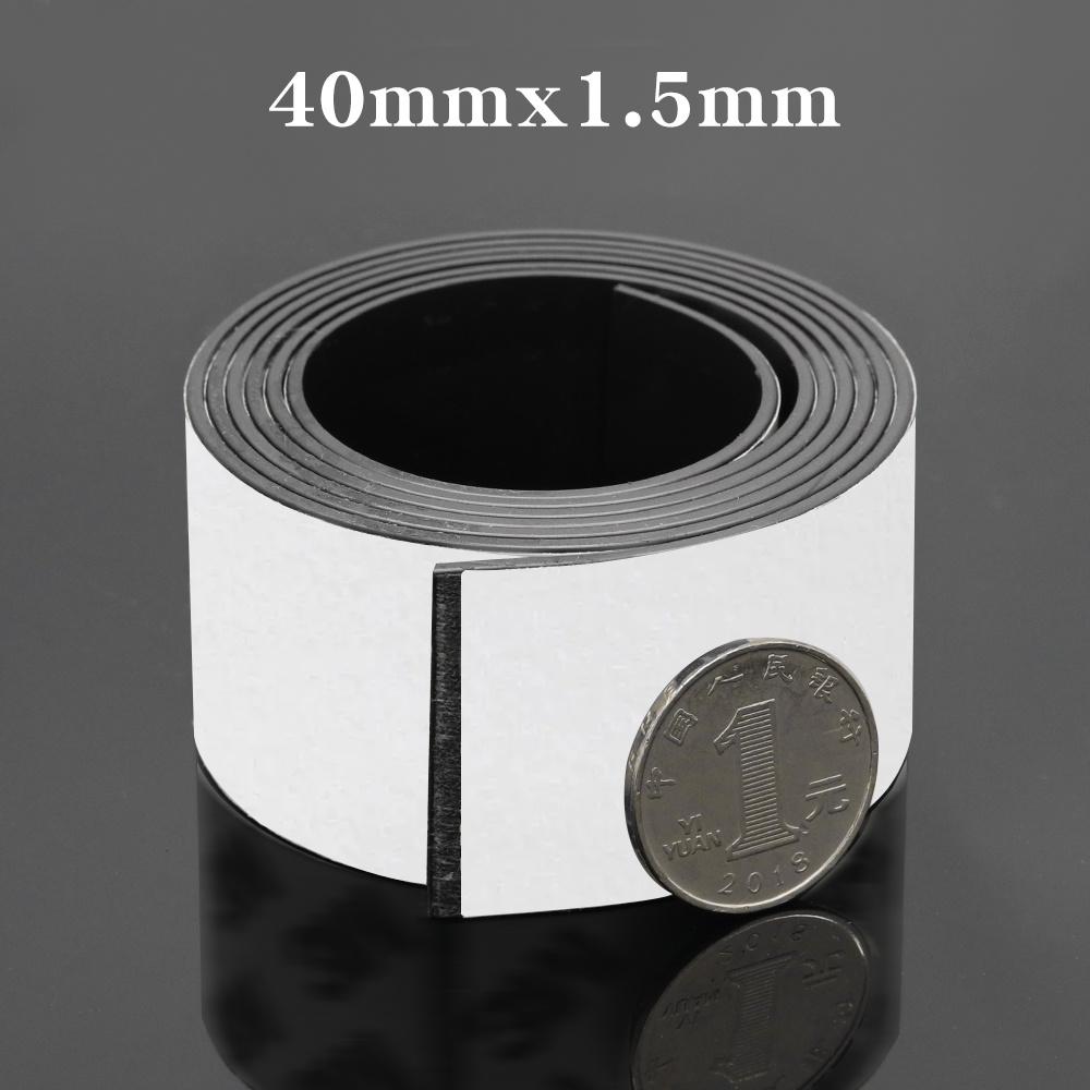 1/2/5/10 Meter selbstklebendes Magnetband, Gummi-Magnetband, stärker, flexibler Magnetstreifen für Kühlschrank-Fotoposter: 5m / Grün
