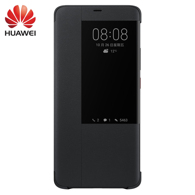 HUAWEI compagno20 X pro Custodia Originale 100% Ufficiale accorto Visualizza Finestra di Vibrazione del Cuoio della Cassa Copertura di Protezione HUAWEI COMPAGNO di 20 compagno20 copertura