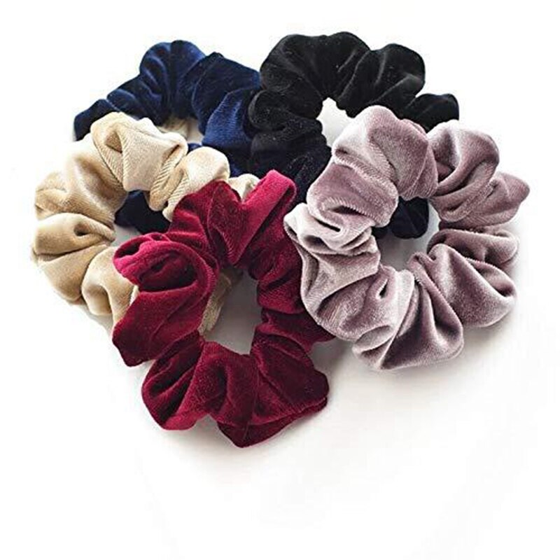 20 Pcs Haar Scrunchies Fluwelen Elastische Haarbanden Scrunchy Ties Touwen Chouchou Voor Vrouwen Of Meisjes Accessoires