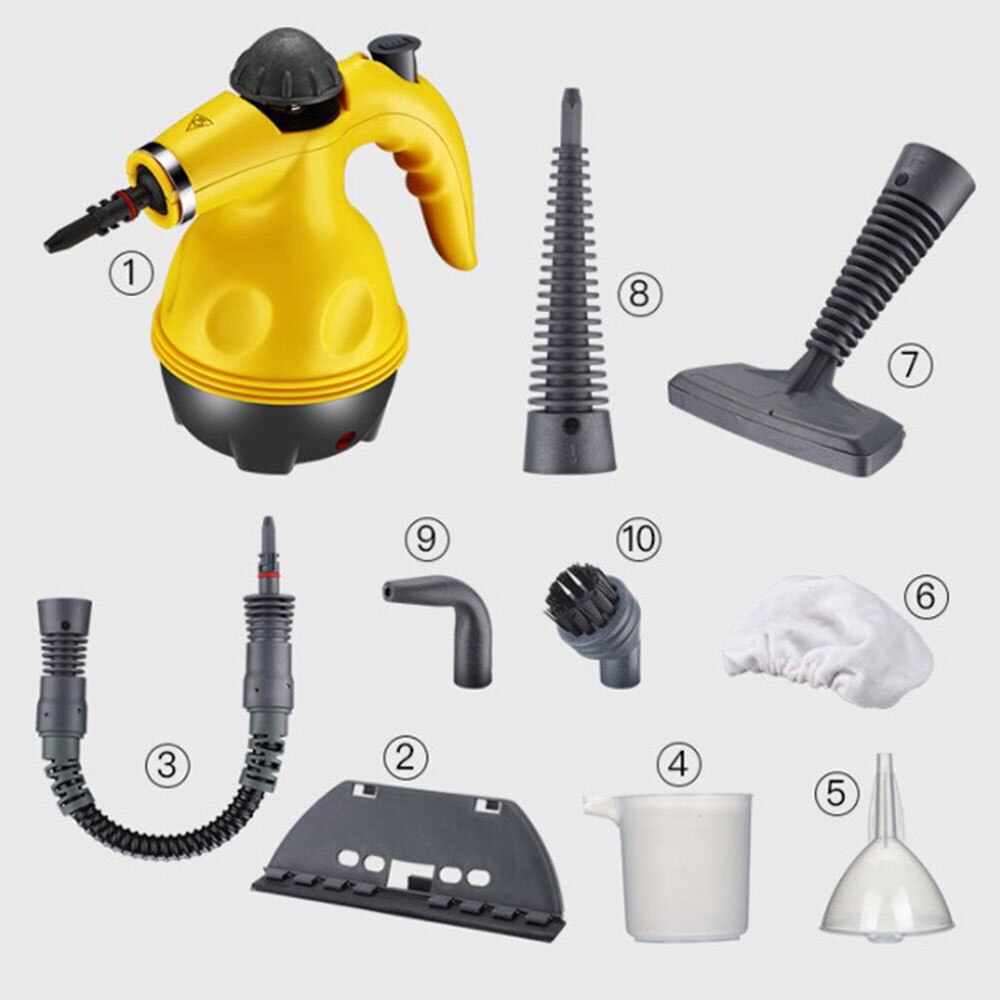 Elektrische Stoomreiniger Draagbare Handheld Stoomboot Huishouden Thuis Kantoor Schoonmaak Apparaten Bijlagen Keuken Brush Tool