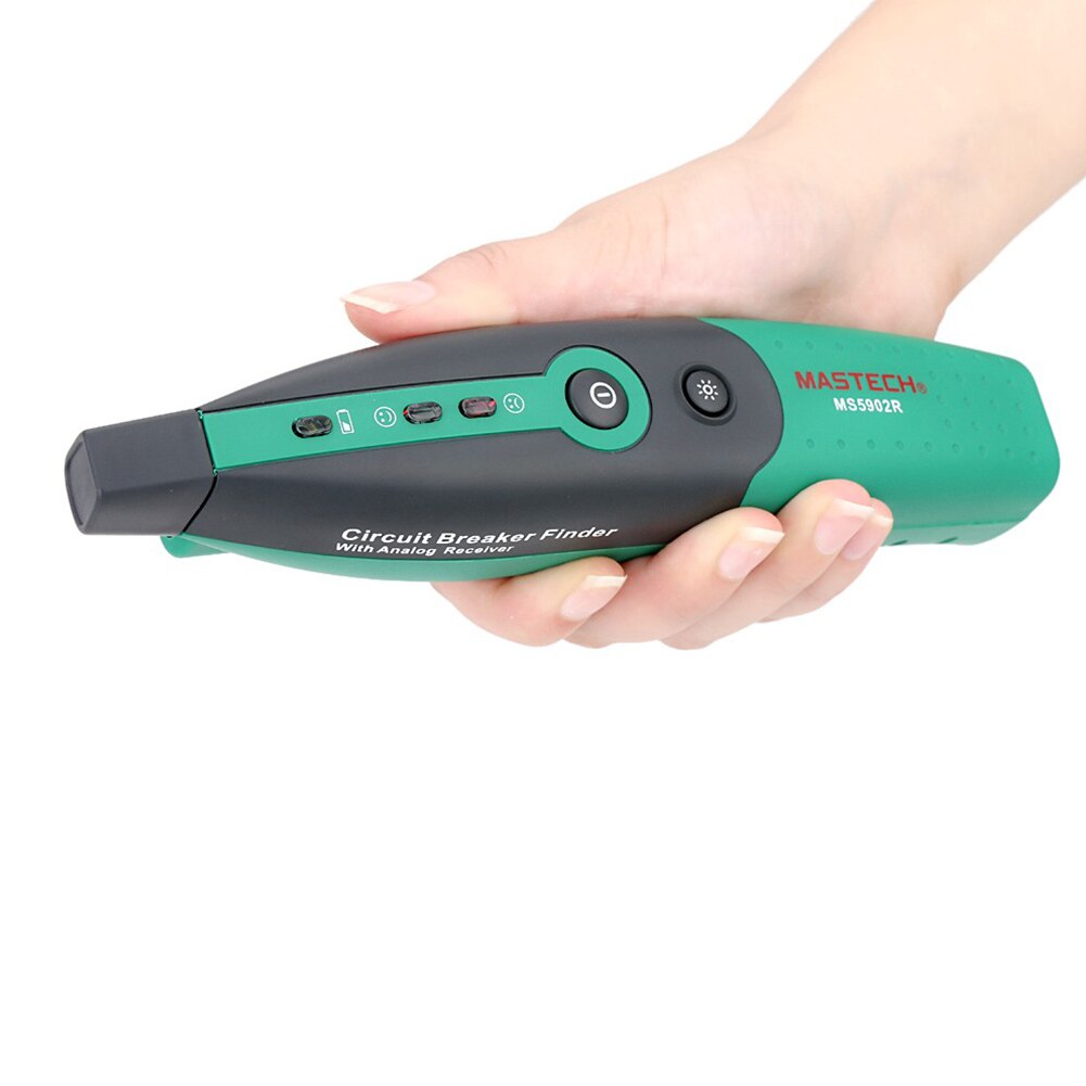 MS5902 Buzzer Plastic Socket Tester Electrical Instrument Factory Portable AC 220V Automatic Circuit Breaker Finder