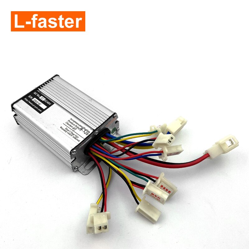 48V 1000W Elektrische Fiets Borstel Dc Motor Controller 36V MY1020 Motor Vervanging Control Box Voor Escooter Fiets: Controller only / 48V 1000W