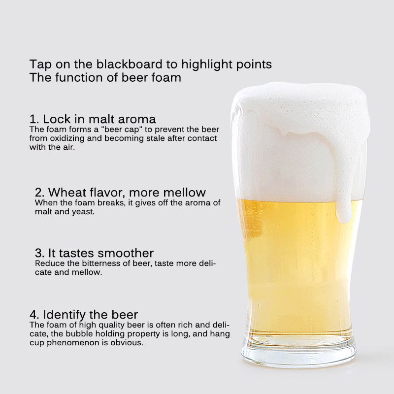 Portable Canned Beer Foamer Foam Maker Bubbler Portable Battery Powered Beer Server ABS Ultrasonic Vibration Washable