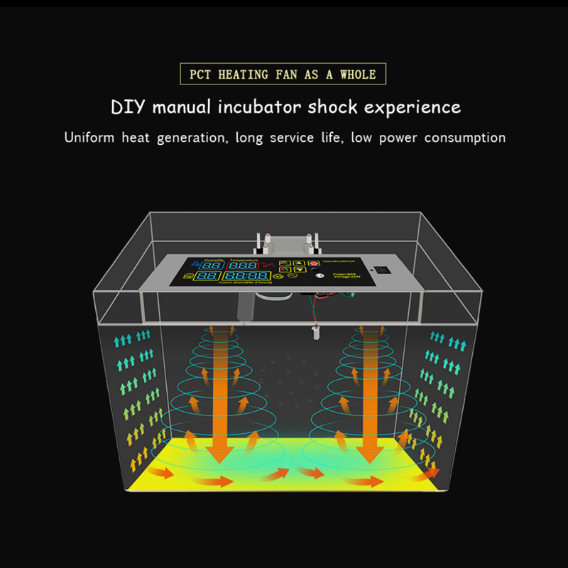 Egg Incubator Controller Set Incubator Spare Parts Manual Egg Hatching Controller Accessories for Hatching Chicken Duck Goose