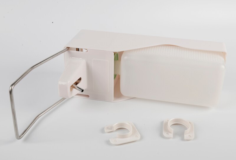 1000ml used in hospital factory Wall mounted Elbow hand sanitizer soap dispenser