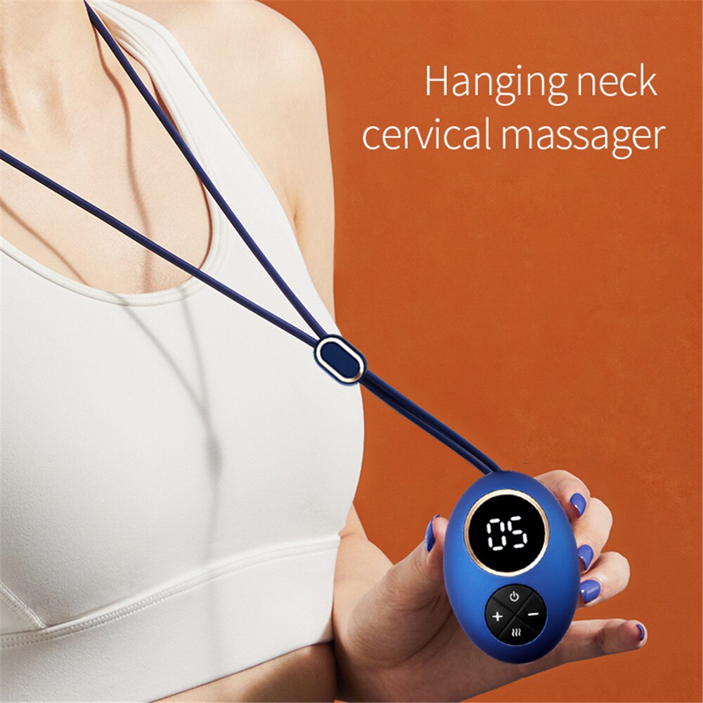 5Modes Neck Therapy Massage Instrument Physiotherapy Magnetherapy Portable Neurostimulator Electric Massager Electro Tools