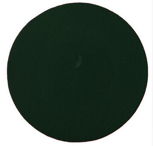 Kvinnor ull basker hatt söt enfärgad stilfull varm hatt: Grön