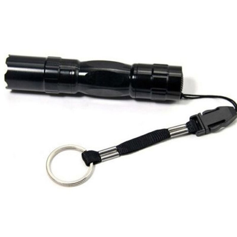 Draagbare Pocket Led Zaklamp Zoomable Led Zaklamp Mini Penlight Light Een