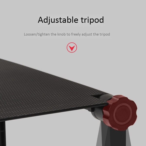 Adjustable Sn Top Shelf Display Shelf Computer Monitor Riser Desktop Stand TV Rack Storage Desk