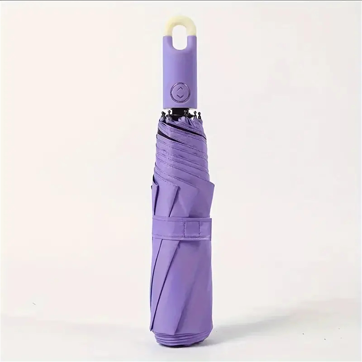 Large Travel Umbrella, Heavy Duty Windproof Waterproof Umbrella, Fully Automatic Open And Close Golf Umbrella, UPF50+ UV: Navy Blue