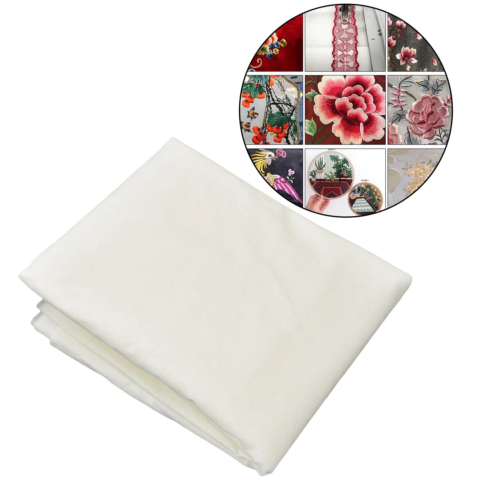 1M Water Soluble Embroidery Backing Film Stabiliser Craft Supplies DIY