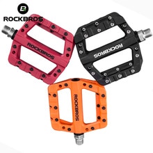 ROCKBROS Bicycle Pedal MTB Pedals Anti-slip Ultralight Seal Bearings Nylon Mountain bmx Bike Pedal for Bicycle Parts Accessories