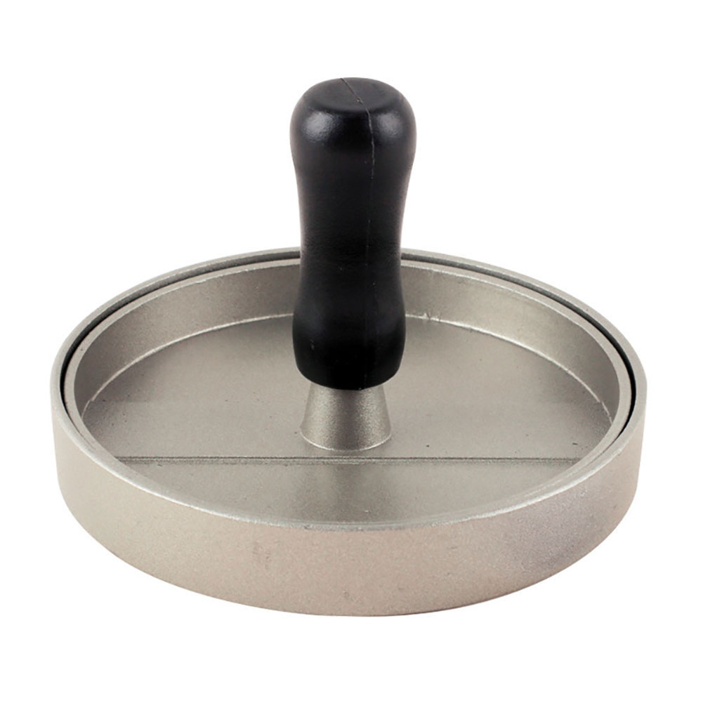 Round Shape Hamburger Press Aluminum Alloy 11 cm Hamburger Meat Beef Grill Burger Press Patty Maker Mold