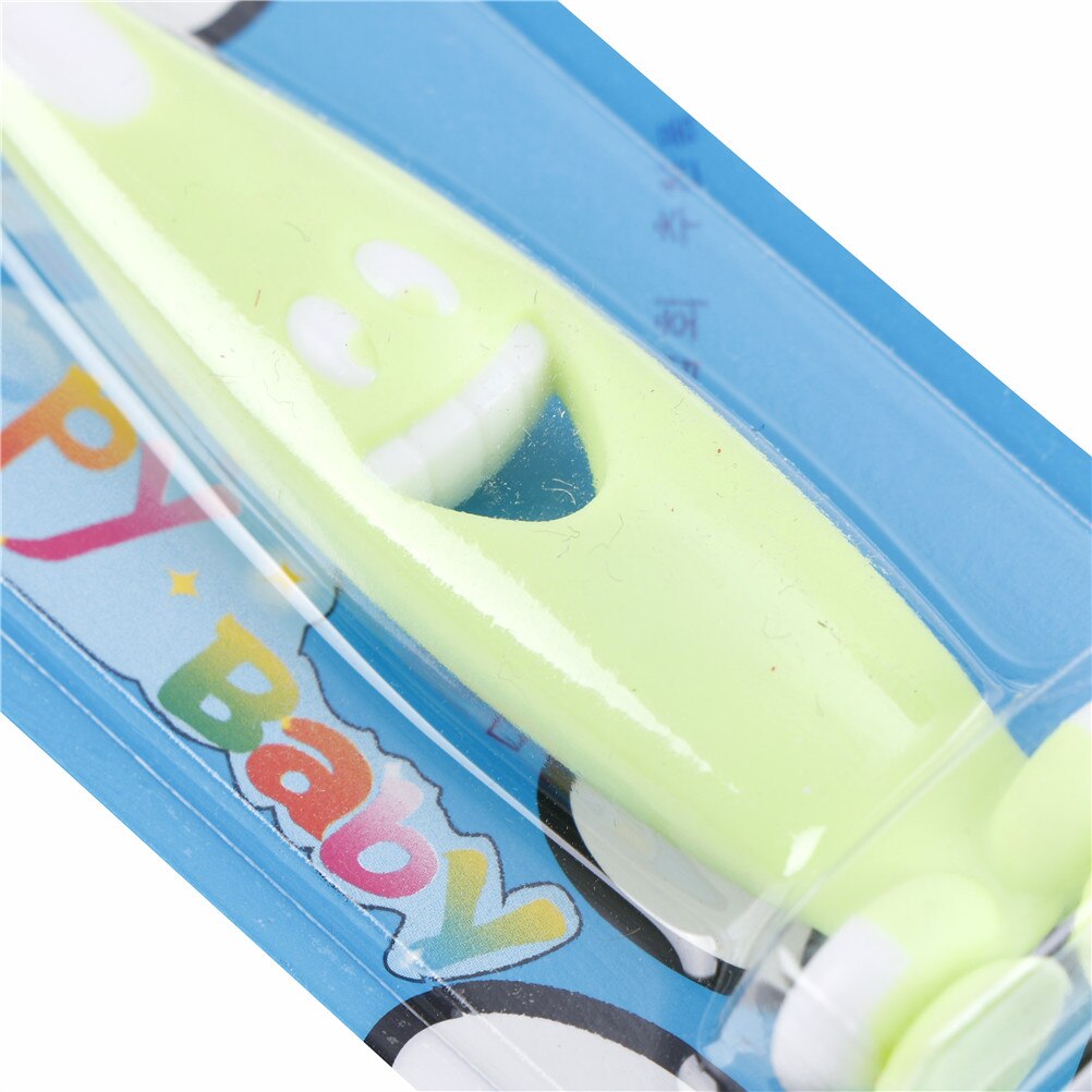 1PCS Soft bristles toothbrush cartoon Smile antibacterial tooth brush for children