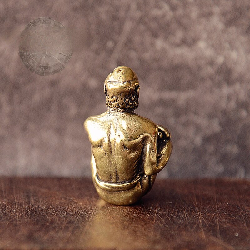 Umbrella Rope Brass Sitting Bitter Monk Dharma Bud Vicedeal