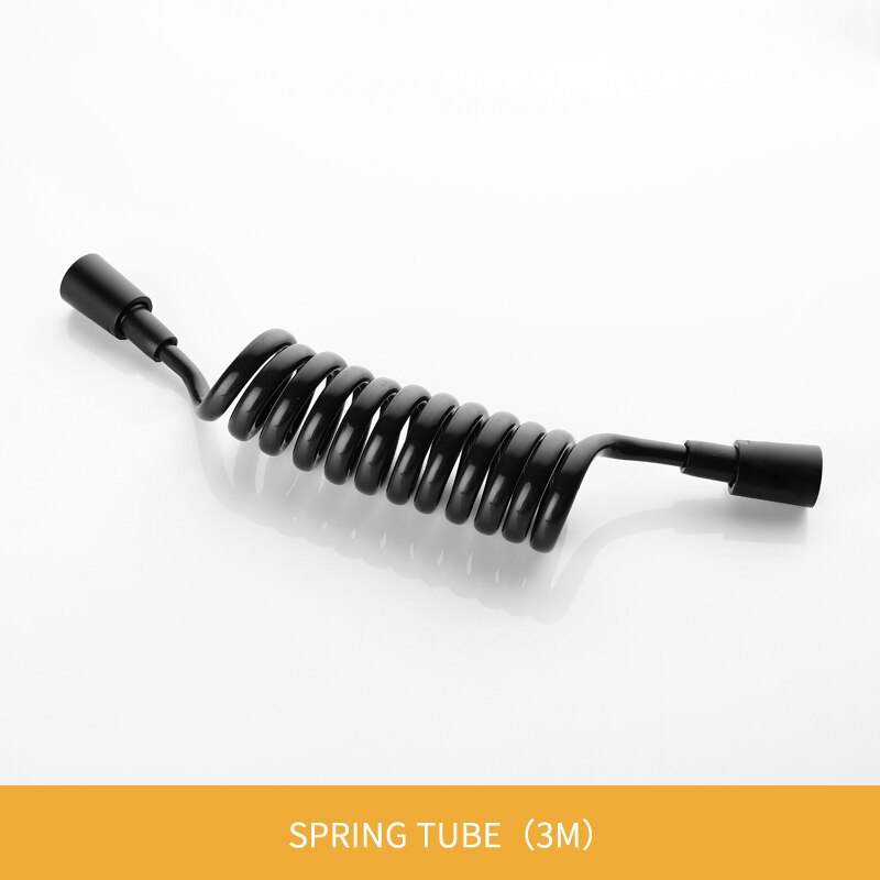 Twee Functie Wc Hand Bidet Kraan Badkamer Bidet Douche Sproeier Abs Thuis Wassen Bidet Sproeier Set Met Slang En Houder: PVC spring tube