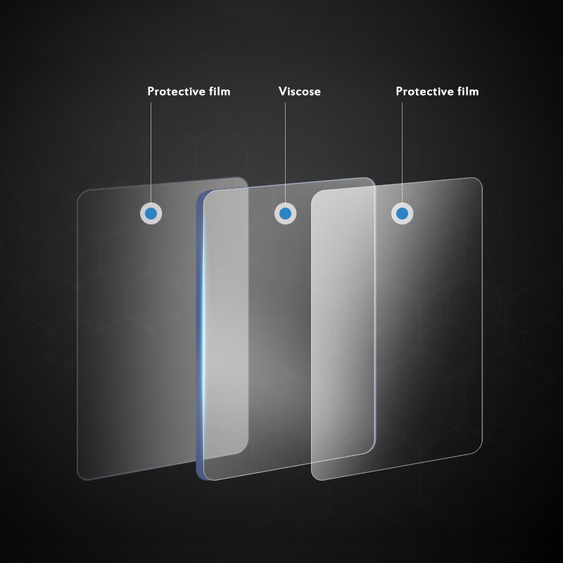 10 ~ 1Pc Solid Lijm Auto Houder Double Side Fotolijst Waterdichte Acryl Clear Traceless Sticker Muur Antislip Pad herbruikbare