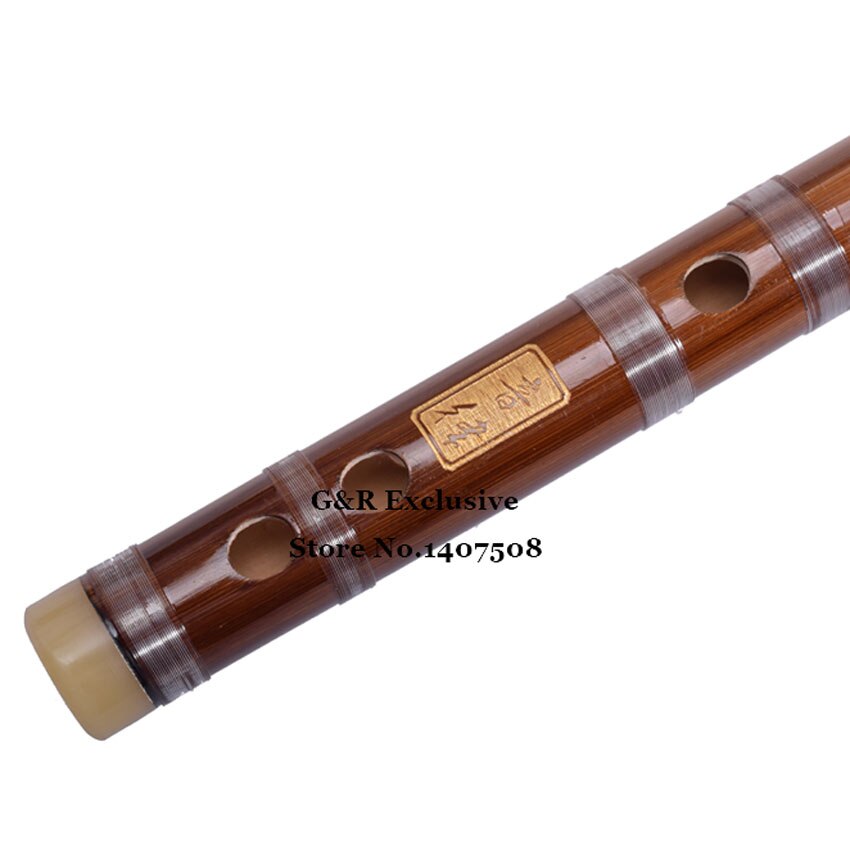 Chinese Bamboo Flute With Dizi Without Membrane Hole Transverse Wind Music Instrument For Folk Music Chromatic Tuned
