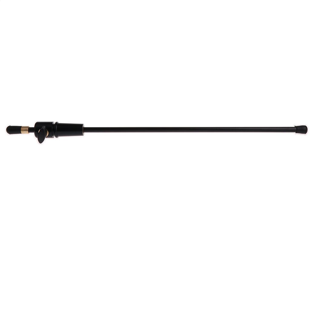 Tooyful Kohlenstoff Cello Endpin Tailrod Cello Unterstützung Halten Werkzeug für Cellist Leistung Praxis Zubehör Schwarz 63cm