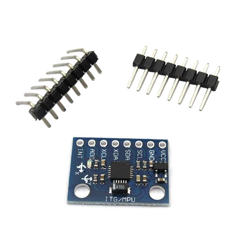2020 novo GY-521 MPU-6050 módulo 6 dof 3 eixos acelerômetro módulo sensor giroscópio analógico