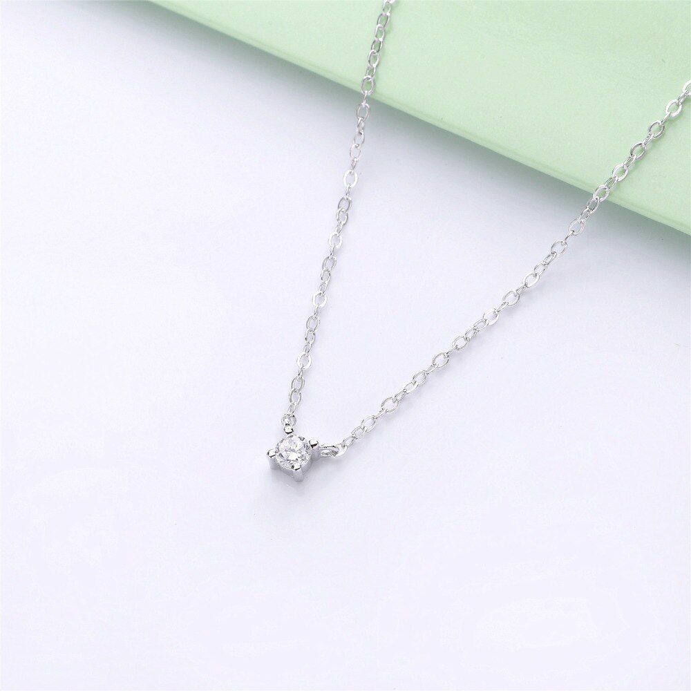 Moonmory 925 Sterling Silber Verriegelung Schlüsselbein Kurze Halskette Große Herz Lange Kette Halskette Für Frauen collares erkek kolye