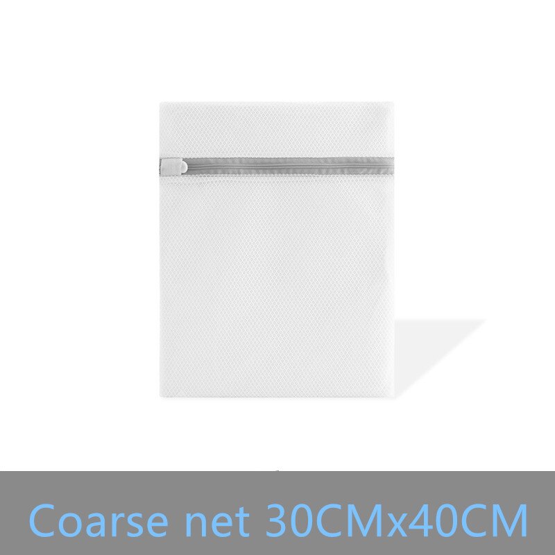 Mesh Laundry Bag Polyester Laundry Wash Bags Coarse Net Laundry Basket Laundry Bags for Washing Machines Mesh Bra Bag: Coarse net 30CMx40CM