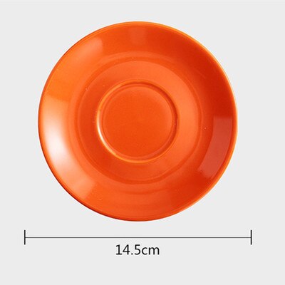 Tasses à café en céramique de de 150ml, ensemble de tasses à fleurs Cappuccino simples de style européen, Latte: 16bright